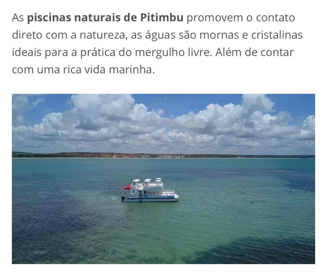 Casa De Praia Pitimbu Pitimbu  Buitenkant foto